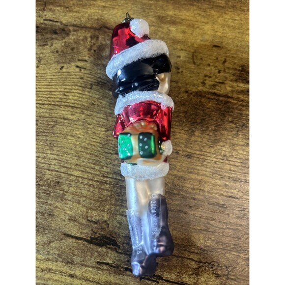Betty Boop Christmas Ornament By Kurt S. Adler Hand Blown Glass 5" Vintage 2004 - Picture 5 of 9